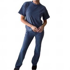 NEW THINGS BETWEEN frankie matching set in blue